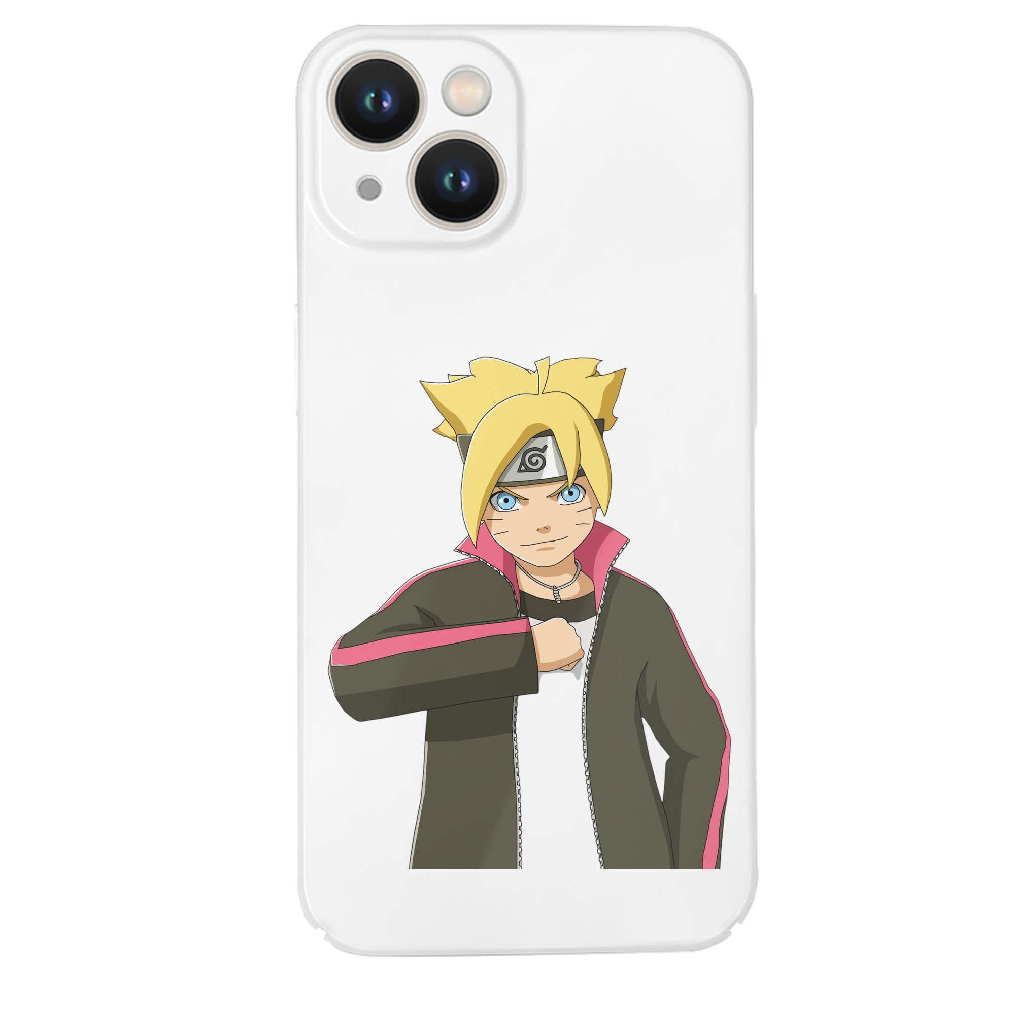 （画像用） NARUTO -ナルト- うずまき ボルト Uzumaki Boruto 【iPhone 14シリーズ対応】ハードケース